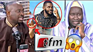 oustaz modou fall humili en direct par khadim suite sa sortie sur pape cheikh diallo 