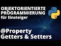 Objektorientierte Programmierung mit Python - Getters Settings Property Decorator