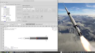 simulate a rocket in python