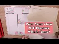 PDF Planners FREE or Purchased PRINT AT HOME PLANNERS Which Planners To Try