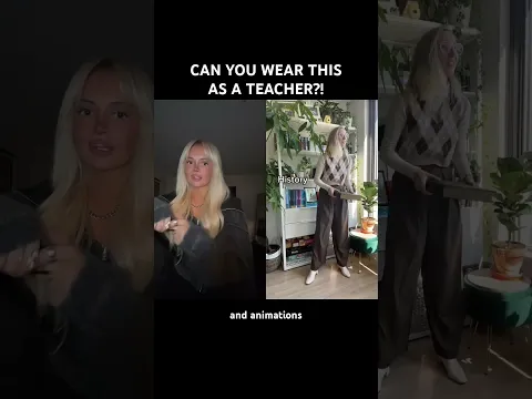 WOW THIS WAS COOL! CAN YOU WEAR THIS AS A TEACHER?! Creator: jackiedrouko #outfit #fashion #due
