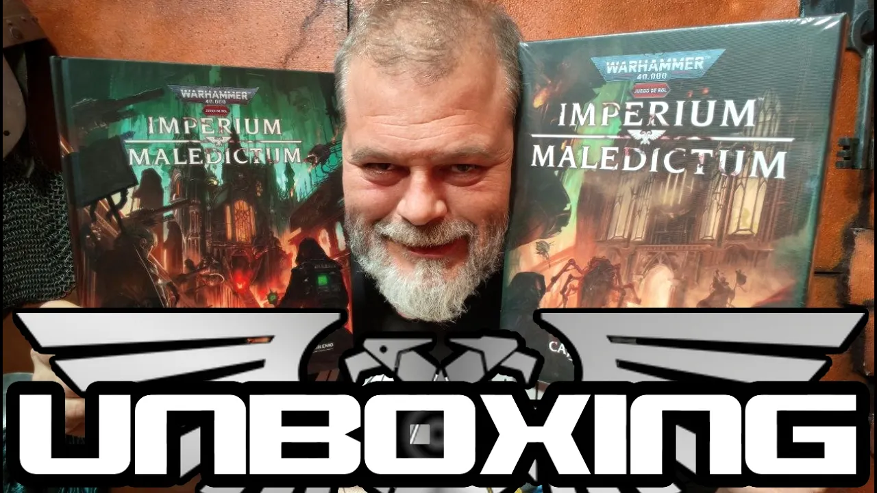 IMPERIUM MALEDICTUM caja de inicio y libro de rol UNBOXING #warhammer #rol #juegoderol