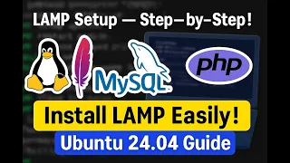 How to Install LAMP Setup on Ubuntu 24 04 Apache MySQL PHP Beginner Friendly Tutorial