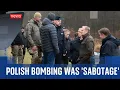 Lagu Bombing on Polish railway was 'sabotage', says PM