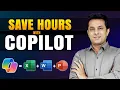 Microsoft Copilot AI Boost Productivity in Word Excel PowerPoint