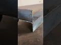 quick and easy tricks for thin L-angle iron work