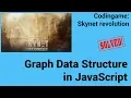 Graph in JavaScript and Real Life Codingame Skynet revolution - Solved