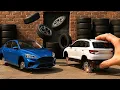 Twee stijlen, één video: 1:18 Ford Focus en Skoda Karoq review
