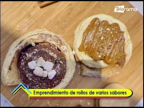Emprendimientos de rollos de varios sabores