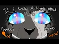 Artfight attack 2026 If i smile animation meme For Rockstar