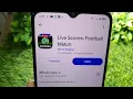 How to use the live score football match app How to use live score football match app