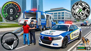 Police Car Chase Simulator 3D Game - Real Police Cop Cars Driving Simulator 2025 - Android GamePlay