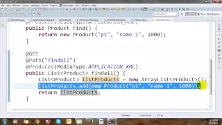 Restful Web Services With JAXB in Eclipse