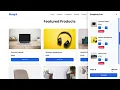 Modern E-Commerce Store Website HTML CSS JavaScript Responsive Online Shopping UI