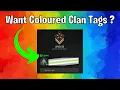 How To Get Coloured Clan Tags and Loadouts in Modern Warfare 2