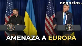 Trump amenaza a Europa: "O hay una paz en Ucrania pronto o EEUU se retira"