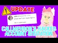 UPDATE on CallMehBob s Hacked Account Situation