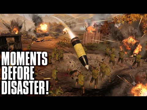 MOMENTS BEFORE DISASTER! - 4v4 - Company of Heroes 3