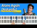 Download Lagu How To Play “Alone Again (Naturally)” by Gilbert O'Sullivan [Piano Tutorial + Chord Chart]
