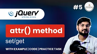 jQuery Attribute Function Explained attr Method with Examples jQuery Tutorial