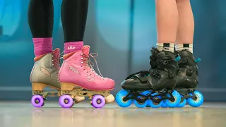 DESAFIO DE PATINS EM DUPLA 😱😱