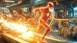FLASH VELHO fica PRESO em uma ESTEIRA e precisa CORRER INFINITO para gerar ENERGIA ANTIMATÉRIA