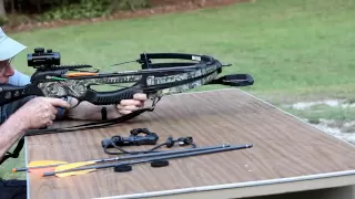 Shooting the Barnett Jackal Crossbow with Relatives