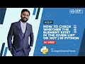 Elements Exist in The Given List Or Not In Python Python List List Functionality SDP Guruji