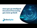 What is Intelligent Document Processing How Intelligent Document processing works Docbyte
