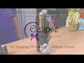 Gift Wrapping Bottles Round and Cylindrical Shapes Tutorial