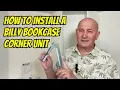 How to Assemble Billy Bookcase Corner Unit - Ikea