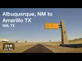 Albuquerque NM to Amarillo TX 21 9 Aspect Ratio 60fps