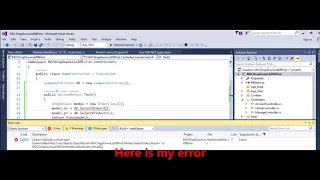 MVC - fix error