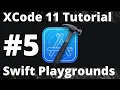 XCode Tutorial for beginners - Swift Playgrounds including live view
