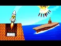This CLUSTER NUKE Obliterates Every Aircraft Carrier in FORTS