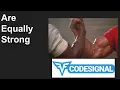 Are Equally Strong - Codesignal