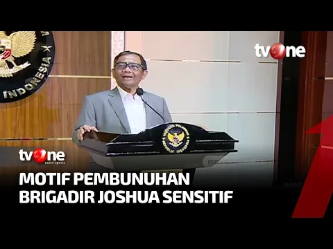 Motif Pembunuhan Sensitif, Mahfud MD: Hanya Boleh Didengar oleh Orang Dewasa