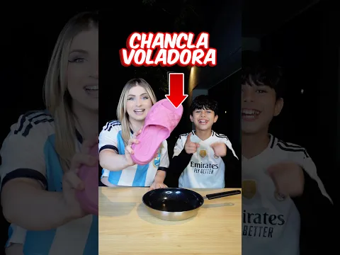 LIAN me AVENTÓ la CHANCLA VOLADORA 😱🩴 #shorts