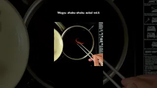 Wagyu Shabu Shabu Salad Vol 6 Full Video Available On Our Channel Wagyu Japanesefood Salad 