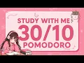 6 Hour Study With Me Pomodoro Timer Rain Sounds Deep Focus No Talking Productivity