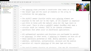Overview and Examples of the C bitset and valarray Classes