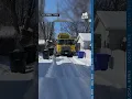 Columbus garbage trucks drive through snowy narrow alleys to continue service all week