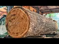 Download Lagu Fantastic find!! A large teak wood full of old fibers at the sawmill