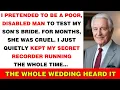 I Kept My 53M Inheritance Secret at My Son s Wedding Until His Bride Called Me Poor