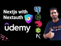 Udemy Clone application Integrating Nextjs with NextAuth Library
