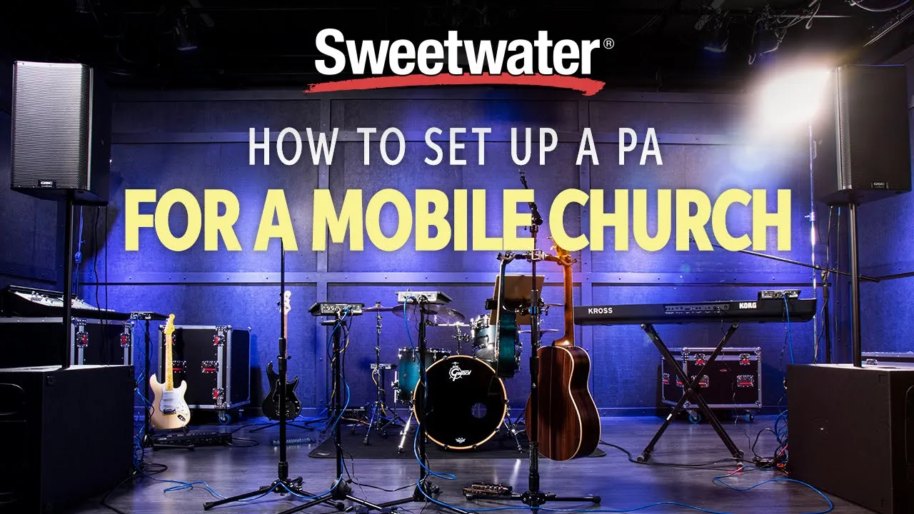 How to Set Up a PA System for a Mobile Church