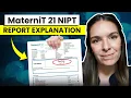 MaterniT 21 NIPT result explained