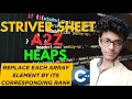 STRIVER A2Z DSA SHEET Replace each array element by its corresponding rank LeetCode In Hindi