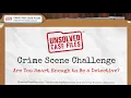 Detective Skills Test - CSI Exam