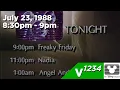 The Disney Channel program breaks July 23 1988 8 30pm - 9 00pm